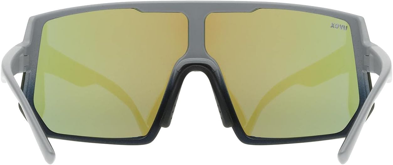 uvex sportstyle 235 - Sports Glasses for Men and Women - 100% UVA, B, C Protection - Pressure-free Fit & Perfect Hold - Rhino Deep Space Matt/Blue - One Size