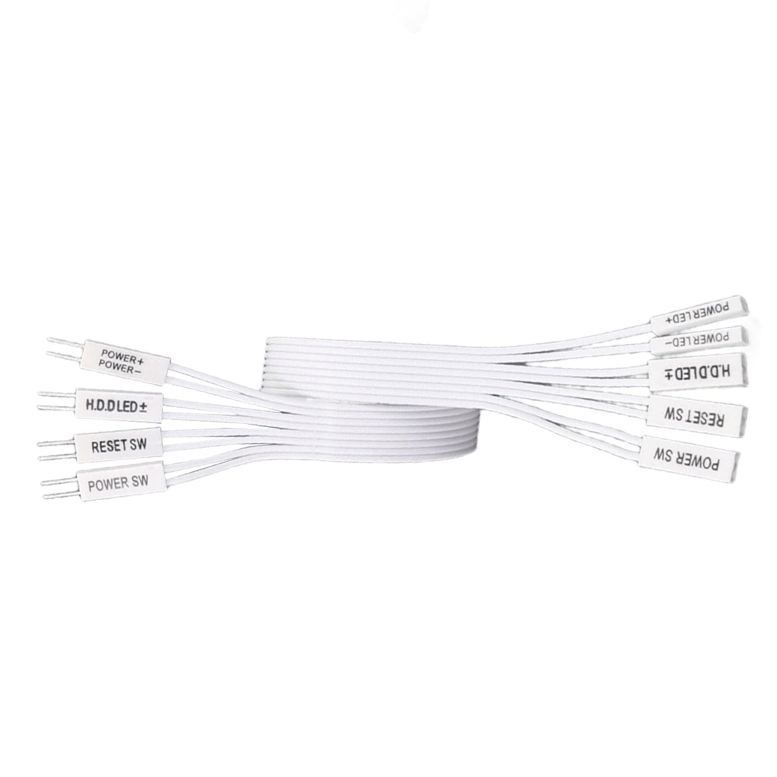 Flexible Motherboard Power Extension Cable For PC Case Front Panel LED Internal Jumper Power Extension Wire