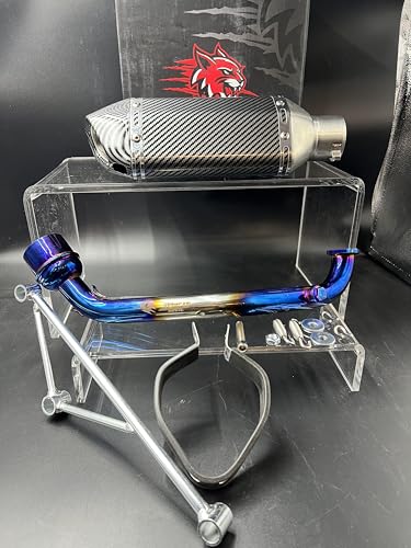 GY6 Exhaust Muffler for 150cc 200cc Moped Motorcycles ATVS