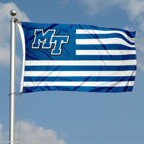 Middle Tennessee Blue Raiders Stars And Stripes Nation Flag #TOP2