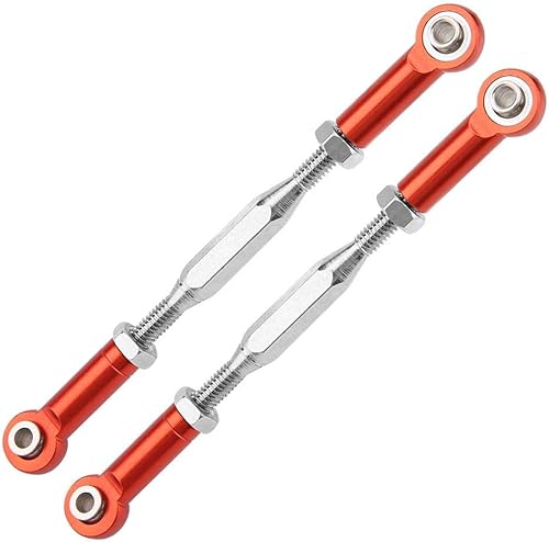 Miniatura 8 de Varillas de dirección de camión a control remoto, 2 varillas de aleación de aluminio para Traxxas Slash escala 1/10, camión a control remoto,