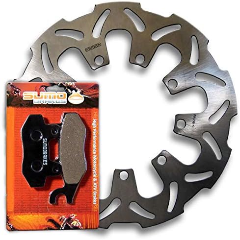 Sumo - Disco de freno delantero para Kawasaki KL650E KLR650 2008 2009 2010 2011 2012 2013 2014 2015