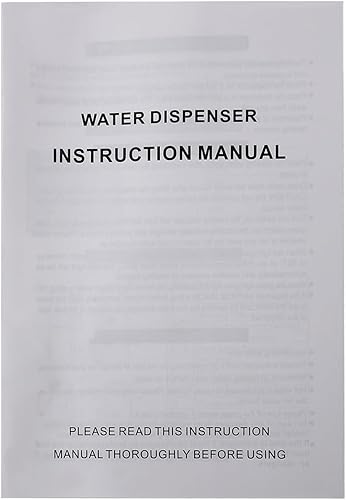 Miniatura 9 de Dispensador de agua para encimera de carga superior, dispensador de enfriador de agua con agua caliente y fría, asiento inteligente universal que