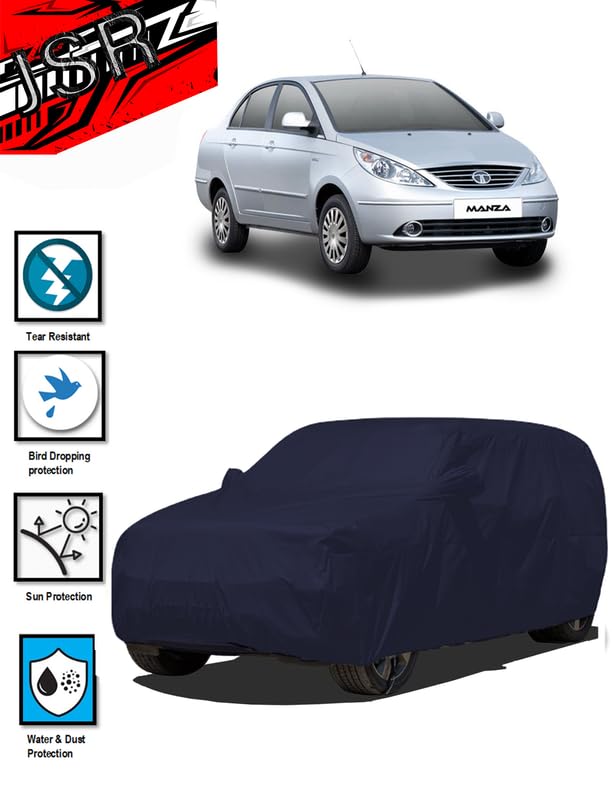 Image of J S R Waterproof Body Car Cover for Tata Manza