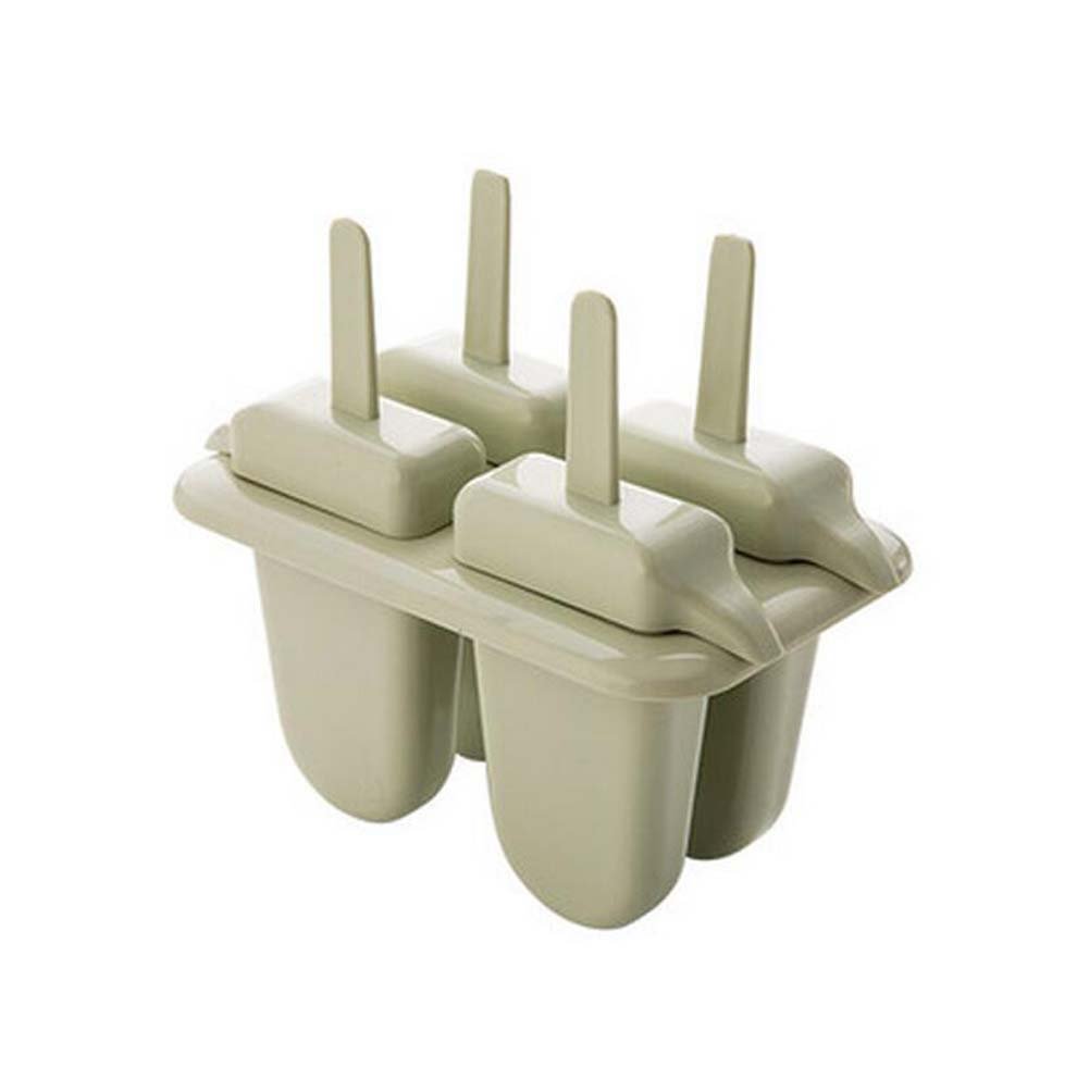 Simple But Elegant and Pure and Fresh Colour Ice Pop Molds, Matcha Green