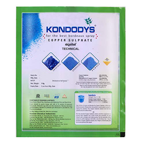 Image of Kondodys Copper Sulphate Powder (1Kg)