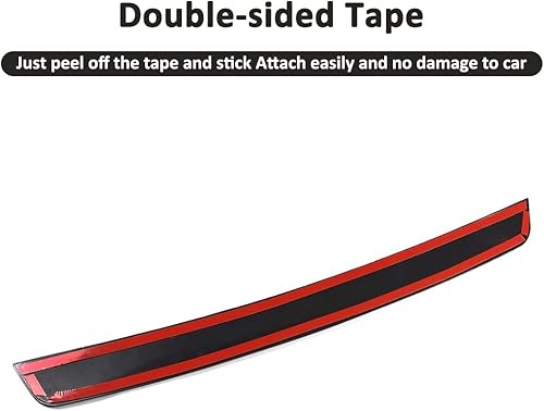 Miniatura 6 de YIWANG Para Land Rover Defender 90 110 2020-2024 Car Styling ABS Negro Car Bumper Plate Cover Trim Pegatinas para Defender Auto Accesorios (ABS