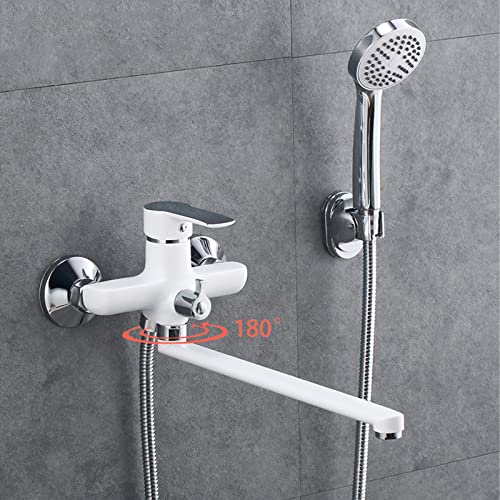 Baignoire douche murale en laiton pour une salle de bain moderne