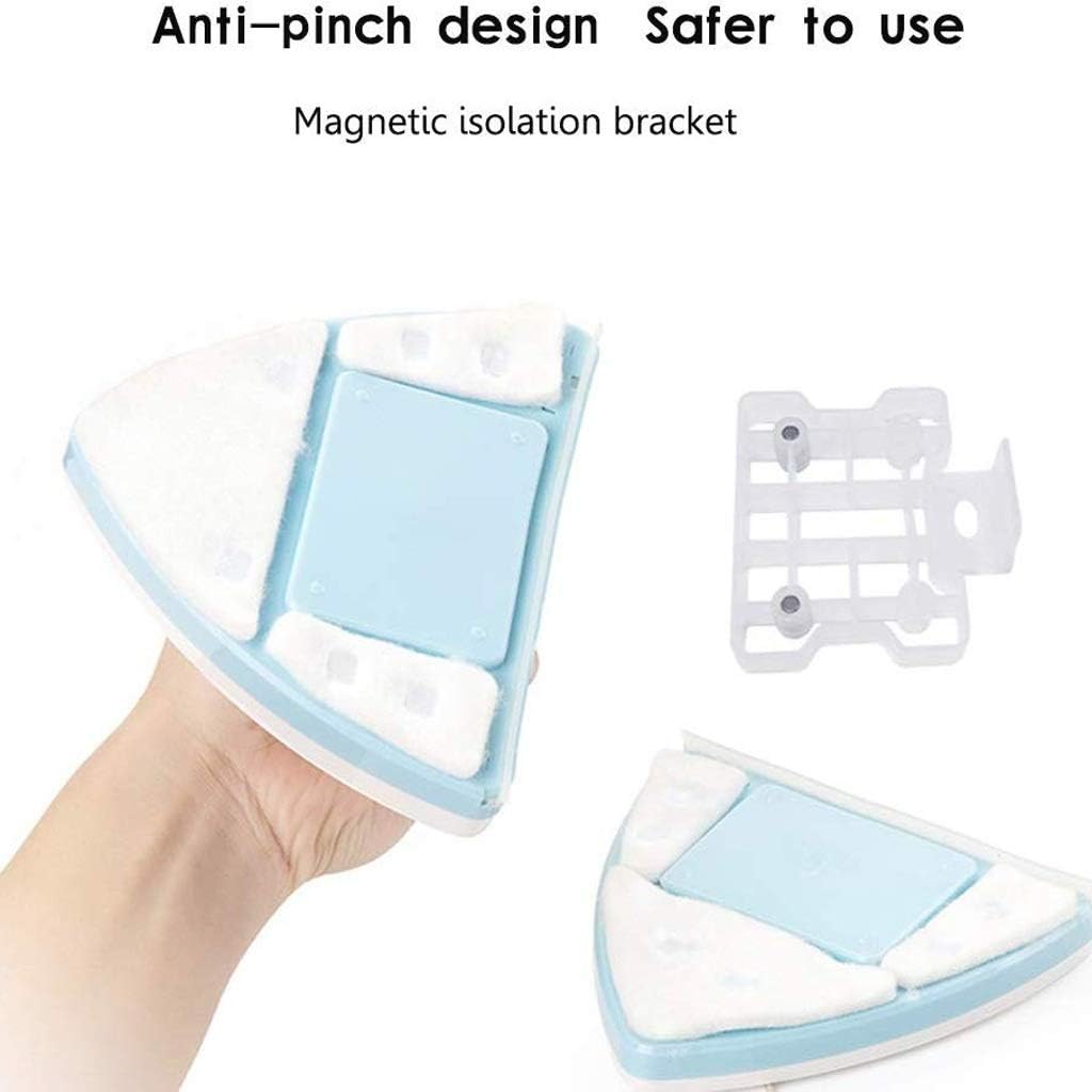 Glass Double-Sided Wipe，Window Cleaner Glass Wiper Magnetic Cleaning Tools Useful Surface Cleaning Brush for High-Rise