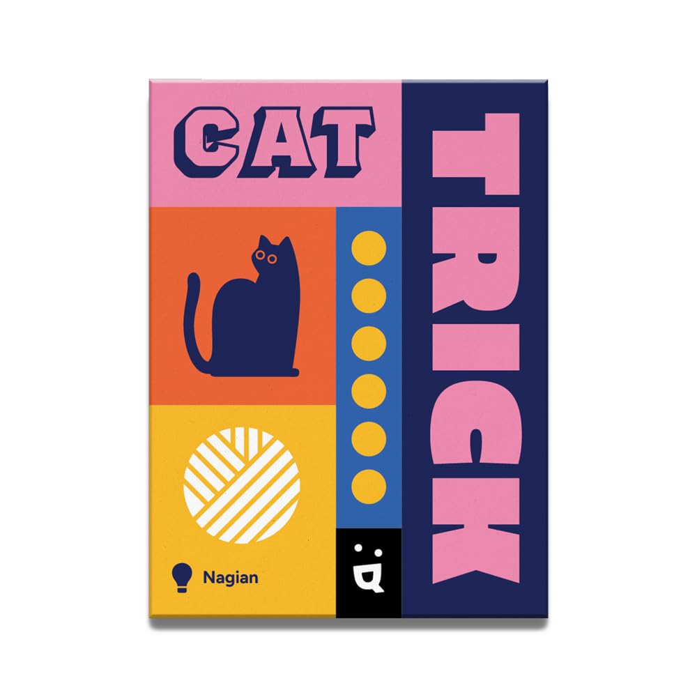 Helvetiq | Cat Trick | Card Game | Ages 8+ | 2-4 Players | 15 Minutes Playing Time