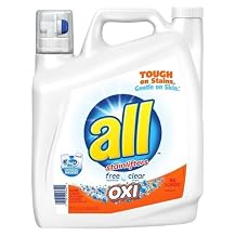 All Free & Clear With Oxi Liquid Laundry Detergent 162 Oz