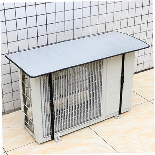 Cubierta de aire acondicionado para exteriores y protector de CA de papel de aluminio 110x55 7