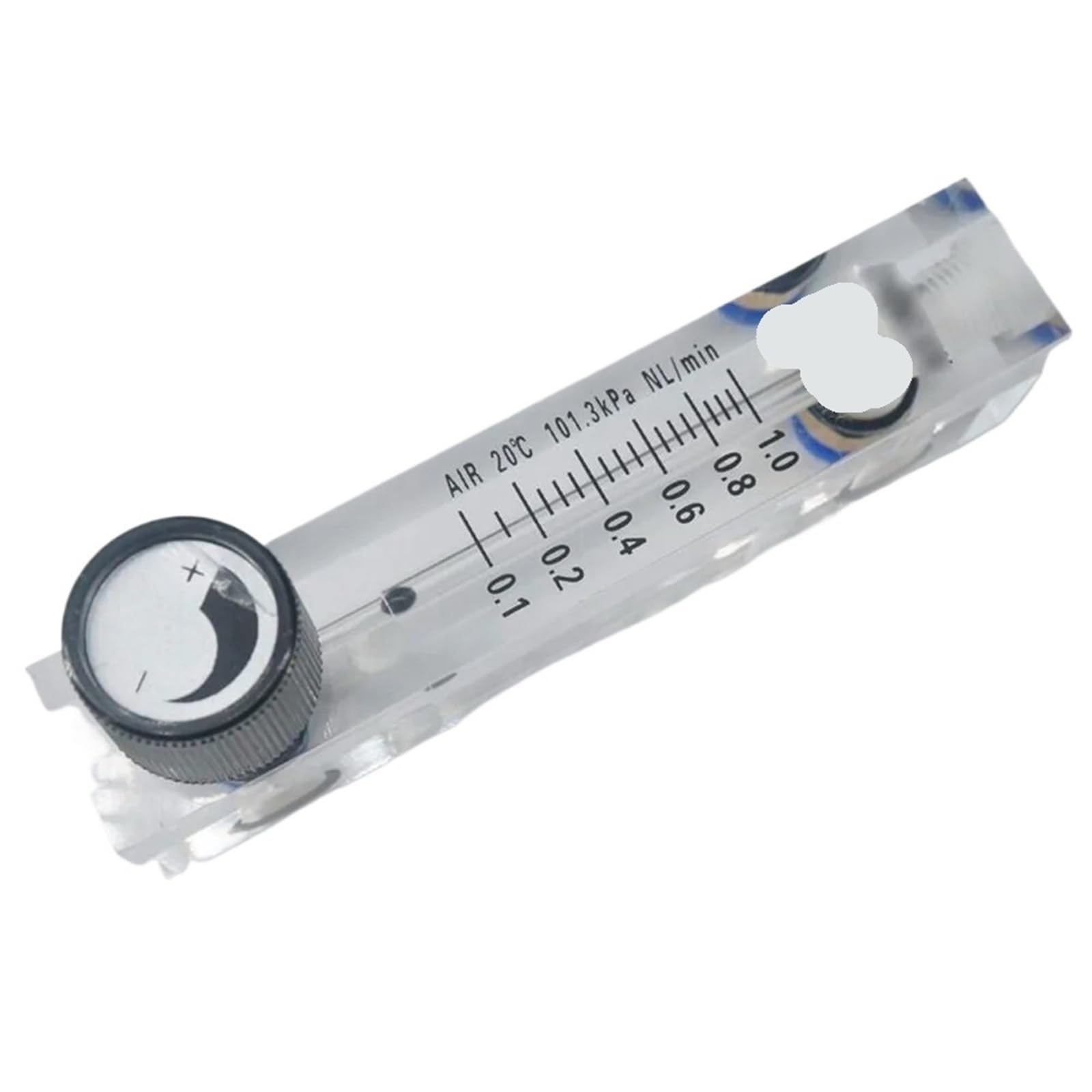 0,1-1 0,15-1,5 0,2-2 0,3-3 0,5-5 1-10LPM 100-1000LPM LZM-6T caudalímetro rotámetro de aire y nitrógeno con ajuste de válvula tubo de 6/8/10/12mm(6-60ml Per Min,Tube OD 10mm)