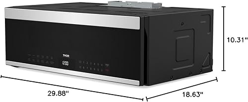 Miniatura 8 de THOR Kitchen Microondas delgadas de 30 pulgadas con ventilación - Modelo TOR30L