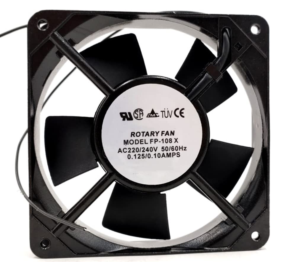 for FP-108X 220/240V 0.125A 120X120X25MM 2-Wire Cooling Fan