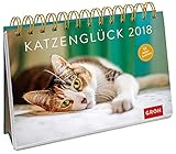  Katzenglück 2018: Postkarten-Kalender mit separatem Wochenkalendarium