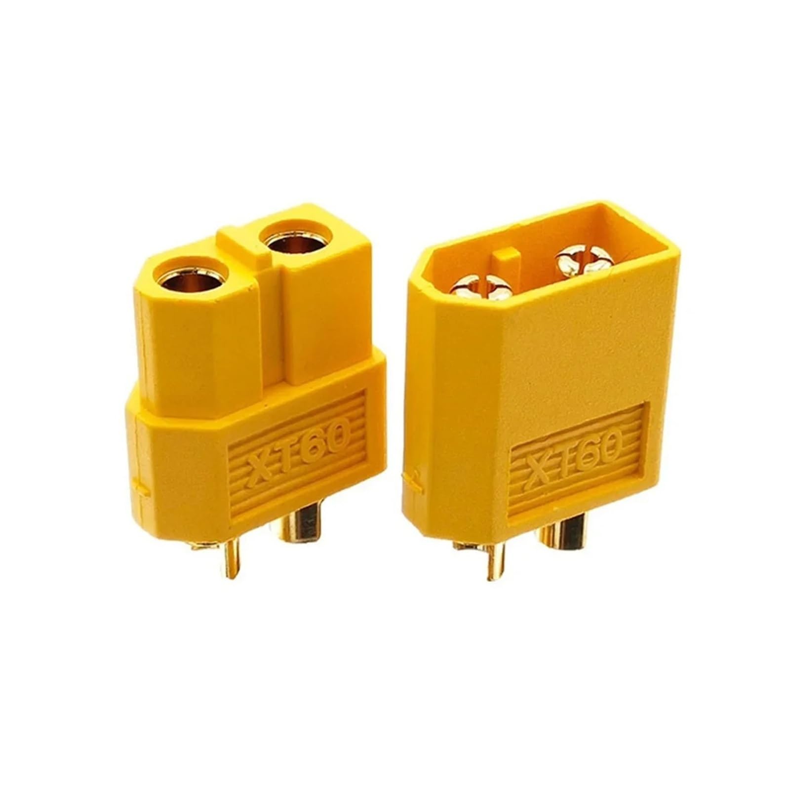 10/20Pcs XT30/XT60/XT90/T-Plug Male Female Connector Kit, Gold Plated High Current Bullet Plugs for RC LiPo Battery Drone Car(XT90 5 Pairs)