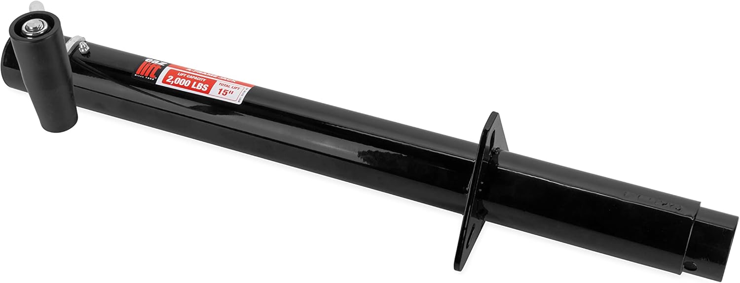 Camco Eaz-Lift Manual Side Wind Jack | Features 8 to 23-inches of Height Adjustment and an Ergonomic Handle | 2,000 lbs. Lift Capacity (50004)