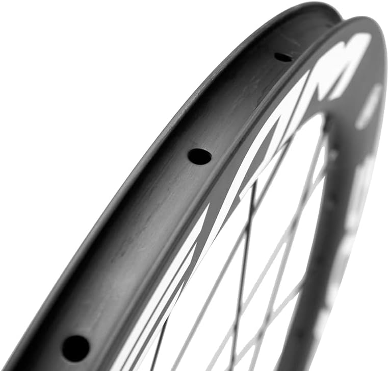 SUPERTEAM Carbon Disc Wheelset 50C-25 700c Clincher Center Lock Thru Axle