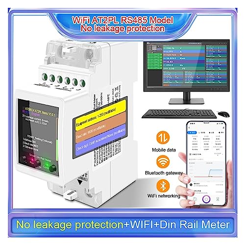 Commutateur intelligent avec télécommande numérique et suivi Kwh