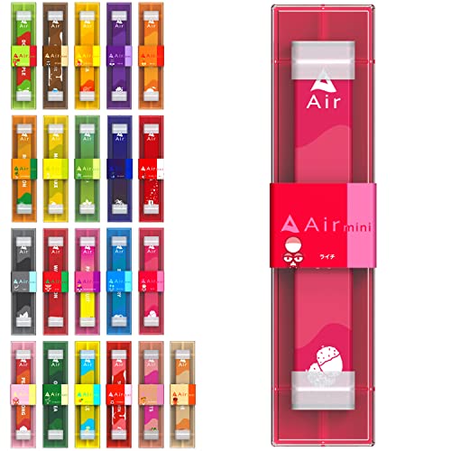 New Air mini 新エアミニ 持ち運びシーシャ 電子タバコ VAPE べイプ 使い捨て airmini エアーミニ ポケットシーシャ