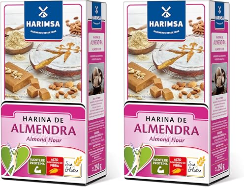 Harina de almendra 250 g (Paquete de 2)