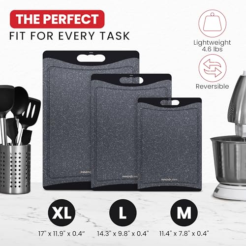 Plastic-Cutting-Boards-for-Kitchen-Gray-Granite-3-Pack-of-Non-Slip-and-Reversible-Granite-Cutting-Board-Set-for-Easy-Slicing-Knife-Friendly-Chopping-Board-Set-with-Juice-Grooves