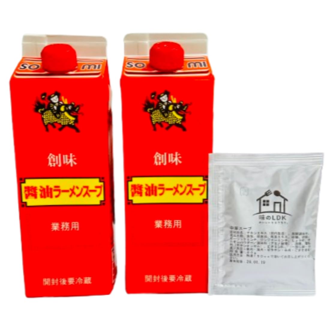 ソウミ 醤油ラーメンのスープ 4本セット 【公式通販】 ソウミ 醤油ラーメンのスープ 4本セット 【公式通販】