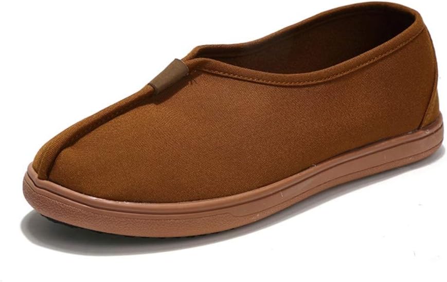 DGXIN Unisex Martial Arts Shoes Buddhist Monk Shoes Yoga Shoes Anti Slip Old Beijing Cloth Shoes