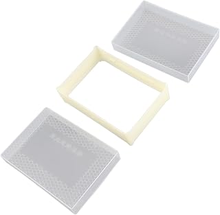 Qiilu Beekeeping Supplies Honey Beehive Box Plastic Beekeeping Comb Beehive Box Frame Set Kit Beekeeper Equipment Kits