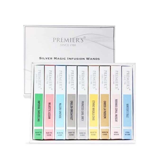 Infusor de té blanco gourmet 9 en 1 colección miniatura 2