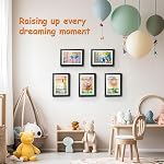 [2-Pack] Kids Artwork Frames Changeable, 8.5 x 11-IN Frames for Kids Artwork, Front Opening Picture Frames, Home Decor, Up to 150 Pcs of Child Art Frame, Craft Storage, Hanging Wall Décor Sports Fan Picture Frames