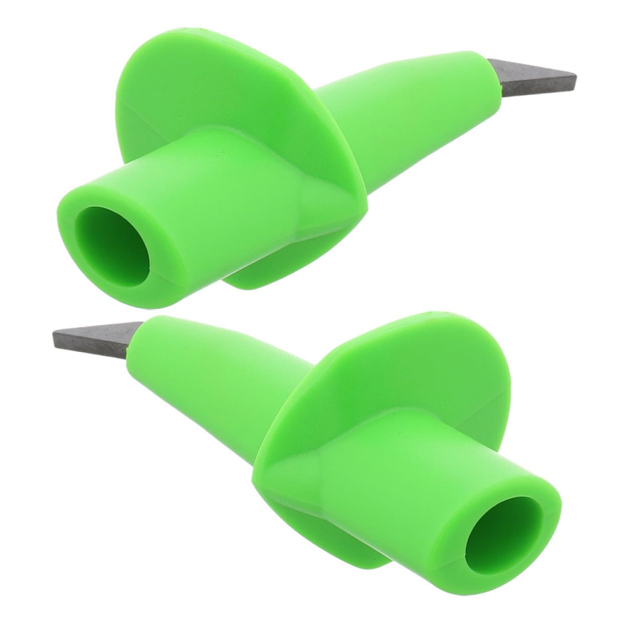 2 Puntas de Repuesto para Bastones de Senderismo de Acero de Tungsteno Color Verde Accesorios Aplicables para Trekking y Esquí Resistentes y Portátiles para Actividades al Aire