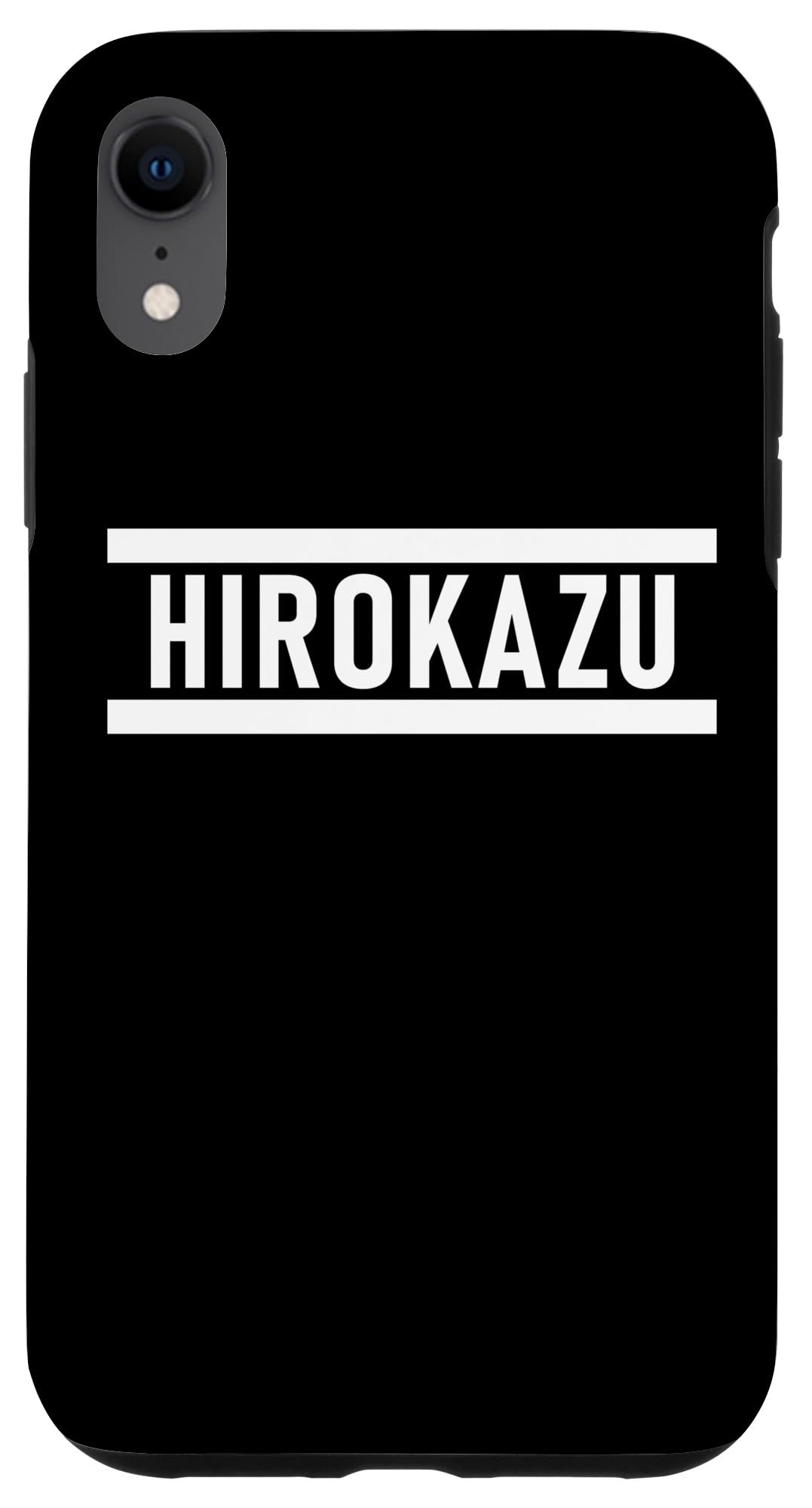 Amazon.co.jp: iPhone XR 「HIROKAZU」ヘボン式「ひろかず」「ヒロカズ  