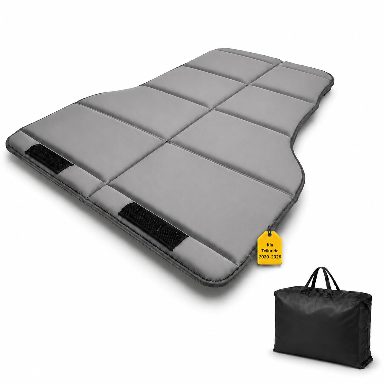 Car Mattress for 2020–2026 Kia Telluride, Upgraded Non-Inflatable Thickened Foam SUV Car Camping Mattress, Foldable Trunk Sleeping Pad Car Bed Mattress for Road Trips Camping Travel