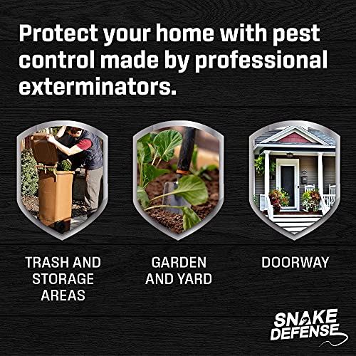 Exterminators Choice - Snake Defense Spray - Non-Toxic Repellent For Pest Control - Repels Most Common Type Snakes - Safe For Kids And Pets - Cinnamon Scented (32 Ounces) #TOP3