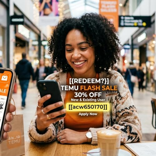 [{REDEEM?}] TEMU Flash Sale 30% Off [[acw650170]] for New & Existing User cover art