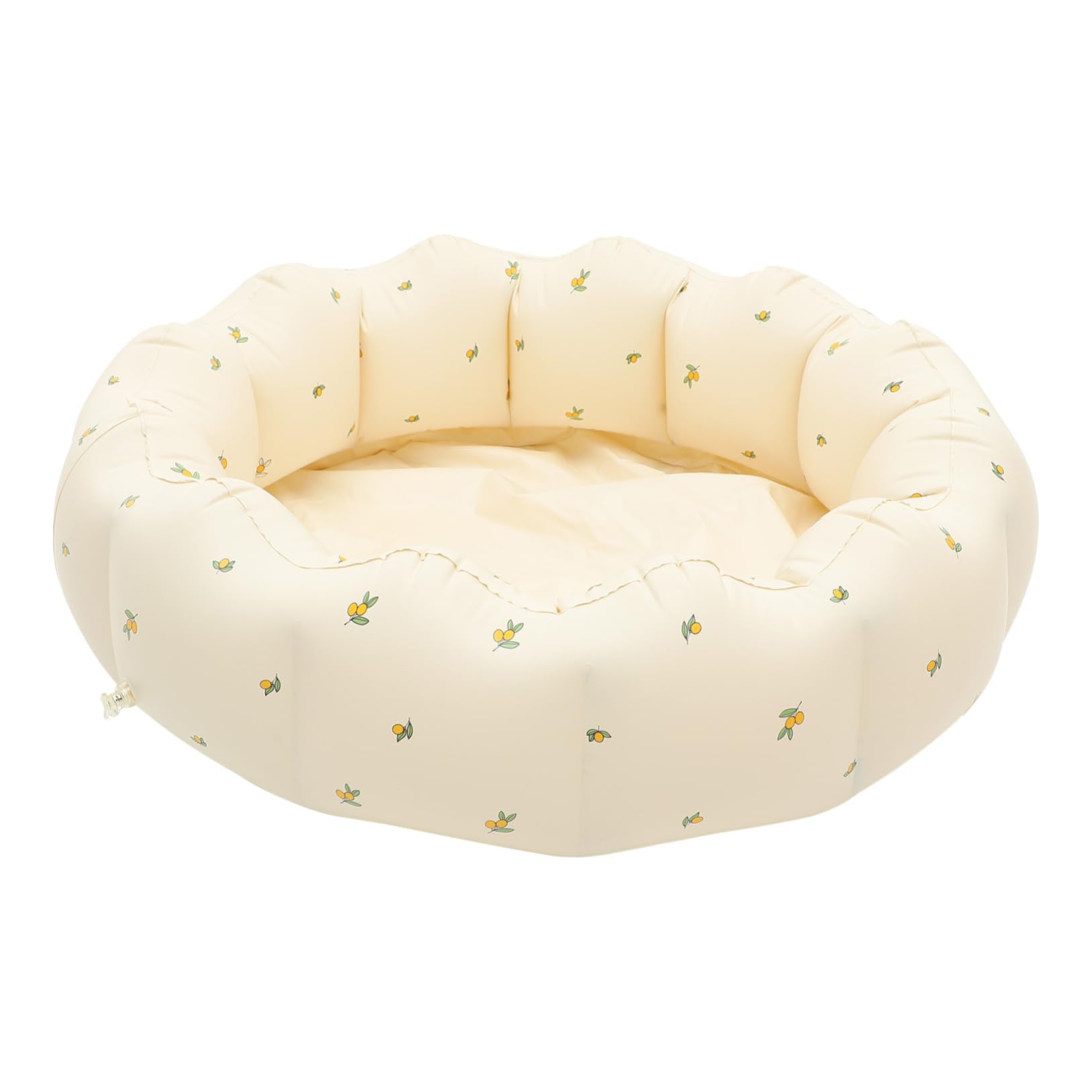 Piscine gonflable blanche bébé et enfant : pataugeoire extérieure souple