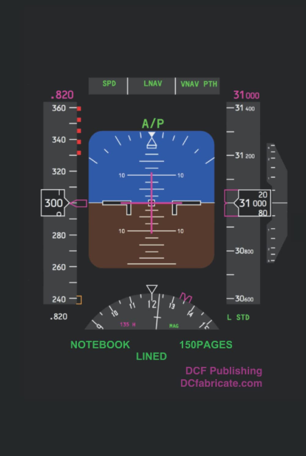 Pilot's Notebook: Lined Notebook 6x9