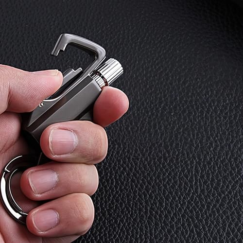 Encendedor llavero 2 piezas multitool compacto miniatura 6