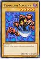 Amazon.co.jp: 遊戯王 英語版 GLD4-EN002 Pendulum Machine
