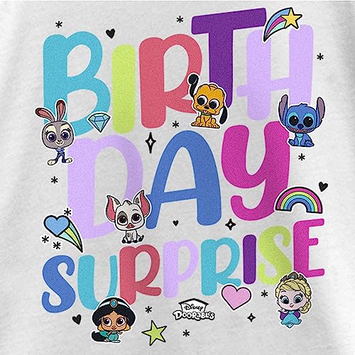 Disney Doorables Birthday Surprise Girls Short Sleeve Tee Shirt2