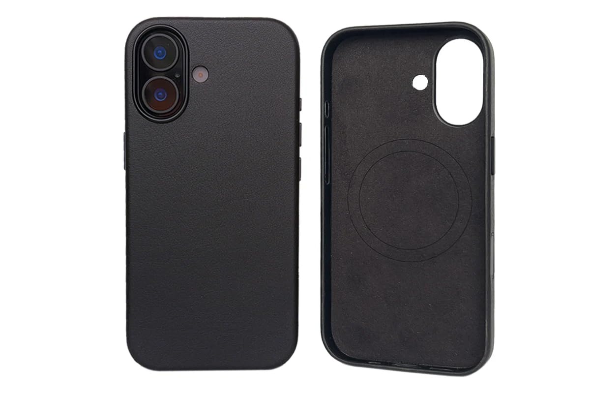 Coque iPhone 17 Pack & Smooch authentique cuir italien noir - 7