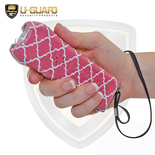 Personal Stun Gun Stun Gun Flashlight Alarm Pepper Spray Keychain Self Defense Kit. Multi-Function Less Lethal Weapon Combo. Tactical Gear For Women Or Men While Walking , Camping Or Hiking (Pk Quilt) #TOP7