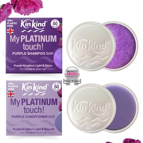 Shampooing solide violet anti-jaunissement pour bagage cabine