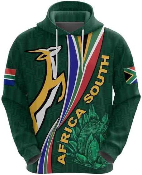 South Africa Springboks Rugby Be UniqueGreen Unisex Adult Polo Shirt, Mens Polo Shirts for Gifts, Short Sleeve Men's Shirt Colorful - Image 3