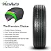 MaxAuto 4PCS Trailer Tires 225/75R15 10 Ply Load Range E Radial Perfect Tread Pattern for Heavy Duty 15 Inch Rim Travel Tractor Camper Trailers
