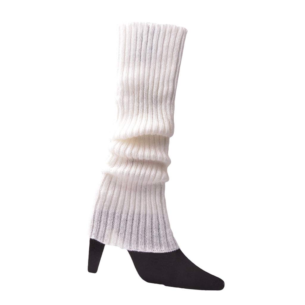 Jambières Arc-en-Ciel Années 80 - Tricot Néon - Accessoire Danse, Sport - Taille Unique Femme