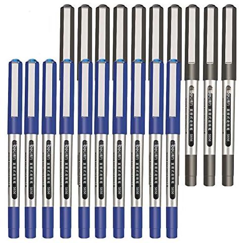 FRIUSATE 24-Piece Quick-Drying Rollerball Pens Cover