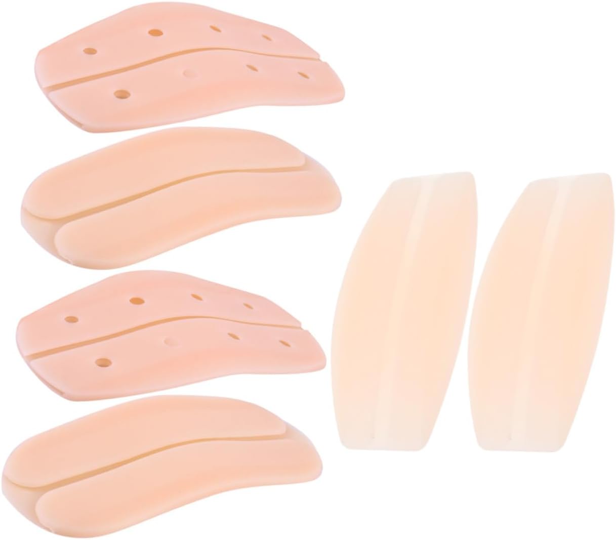 COLLBATH 6pcs Silicone Bra Strap Pads Non-slip Shoulder Cushions for Women